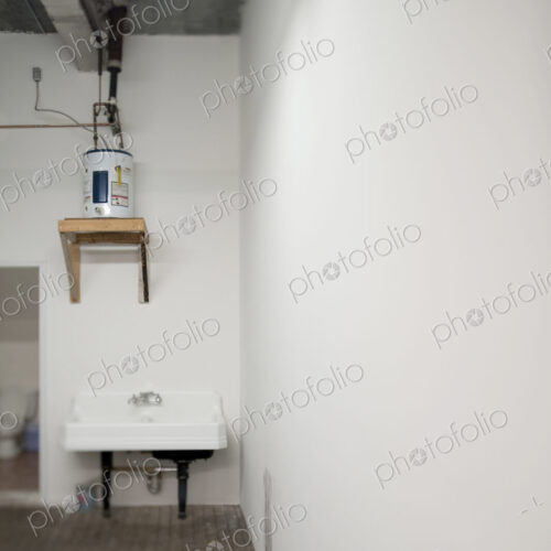 Sink in Warehouse Washroom Sink in Warehouse Washroom