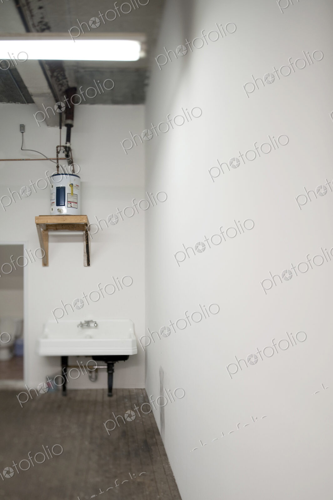 Sink in Warehouse Washroom