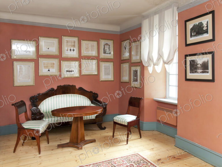 Sitting Room With Framed History