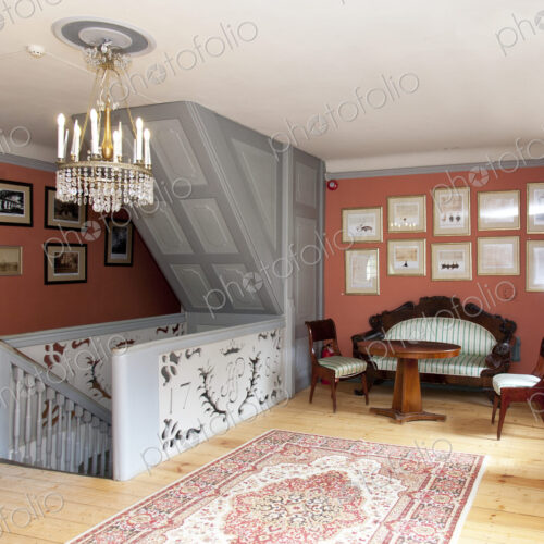 Sitting Room With Framed History Sitting Room With Framed History