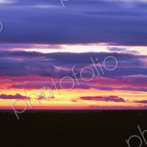 Skardsvik Lighthouse at Sunset