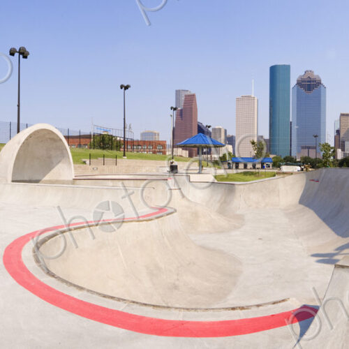 Skate Park in Houston Skate Park in Houston