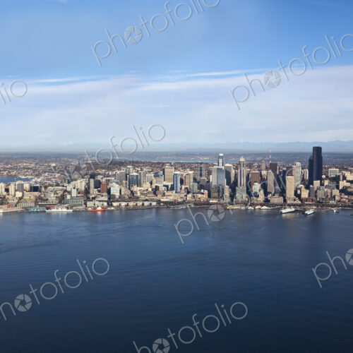 Skyline Of Downtown Seattle Washington State Skyline Of Downtown Seattle Washington State