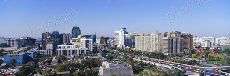 Skyline of Downtown Beijing