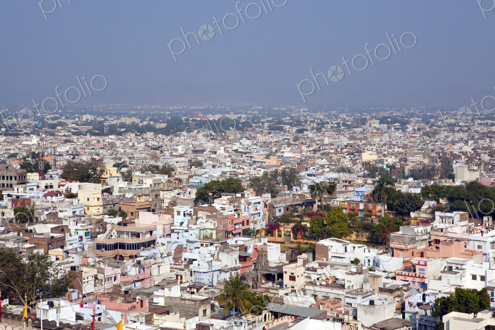 Skyline of Udaipur