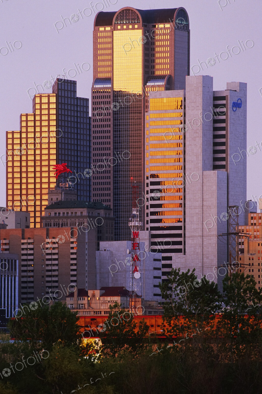 Skyscrapers in Downtown Dallas