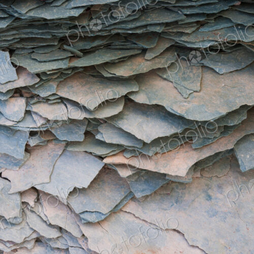 Slate outcropping, Arctic National Wildlife Refuge, Alaska, USA