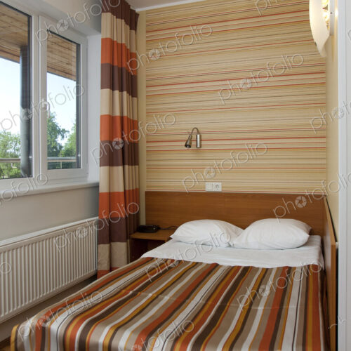 Small and Colorful Hotel Room Small and Colorful Hotel Room