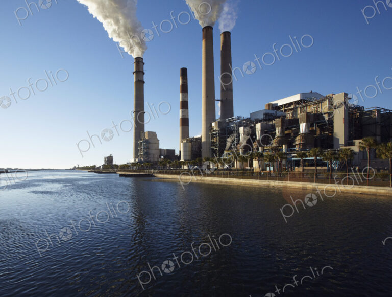 Smoke Rising From Smokestacks