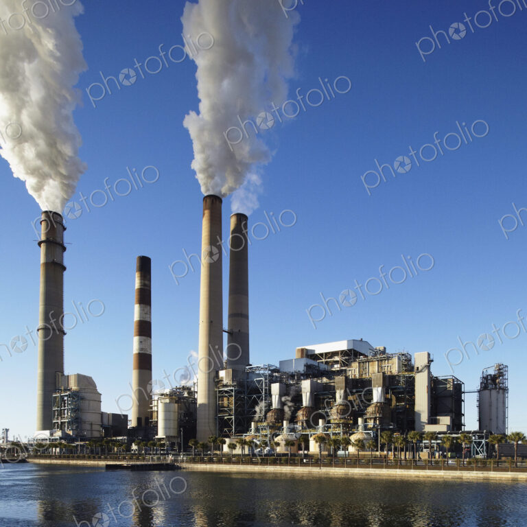 Smoke Rising From Smokestacks