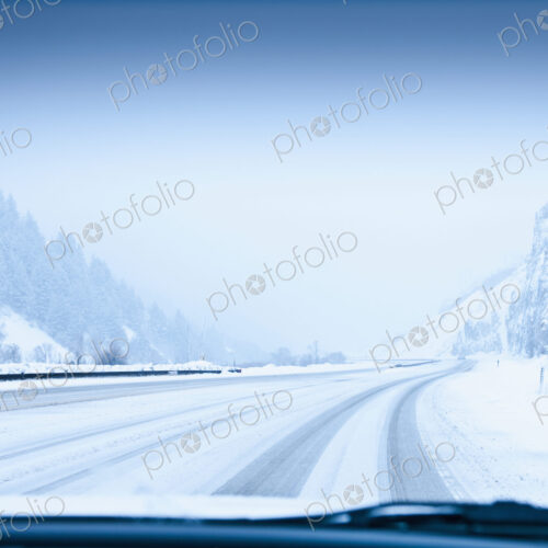 Snow-Covered Road Snow-Covered Road