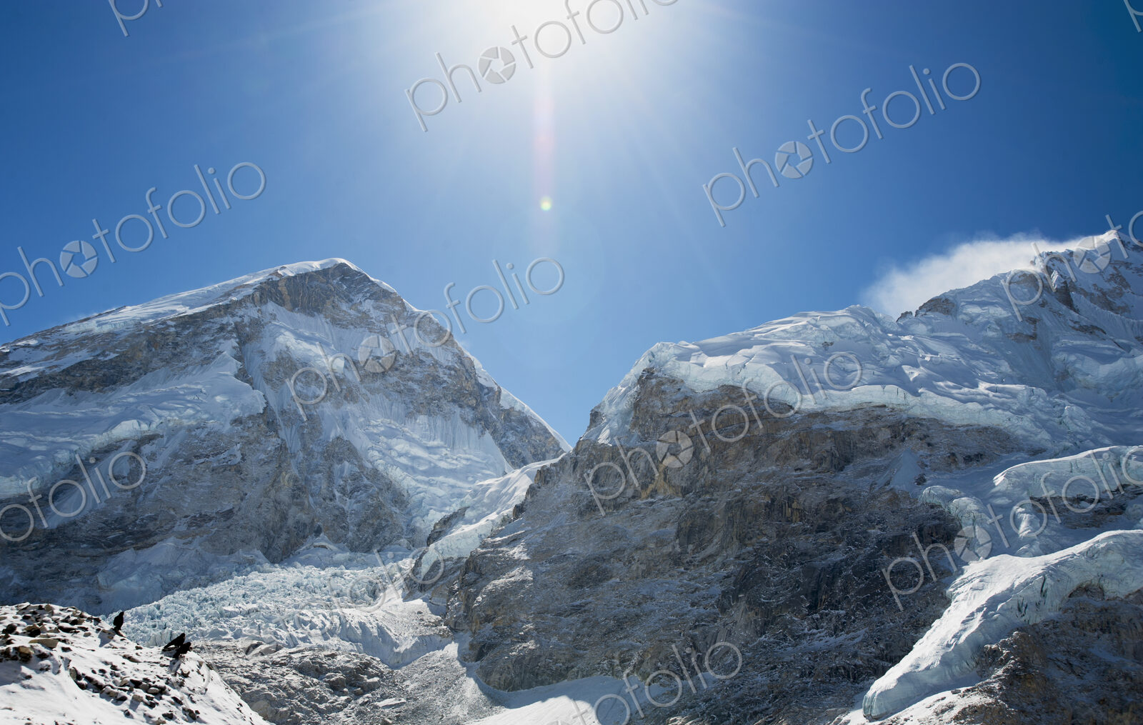 Snow covered mountain