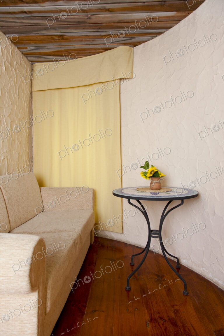 Sofa In Sitting Room With Window