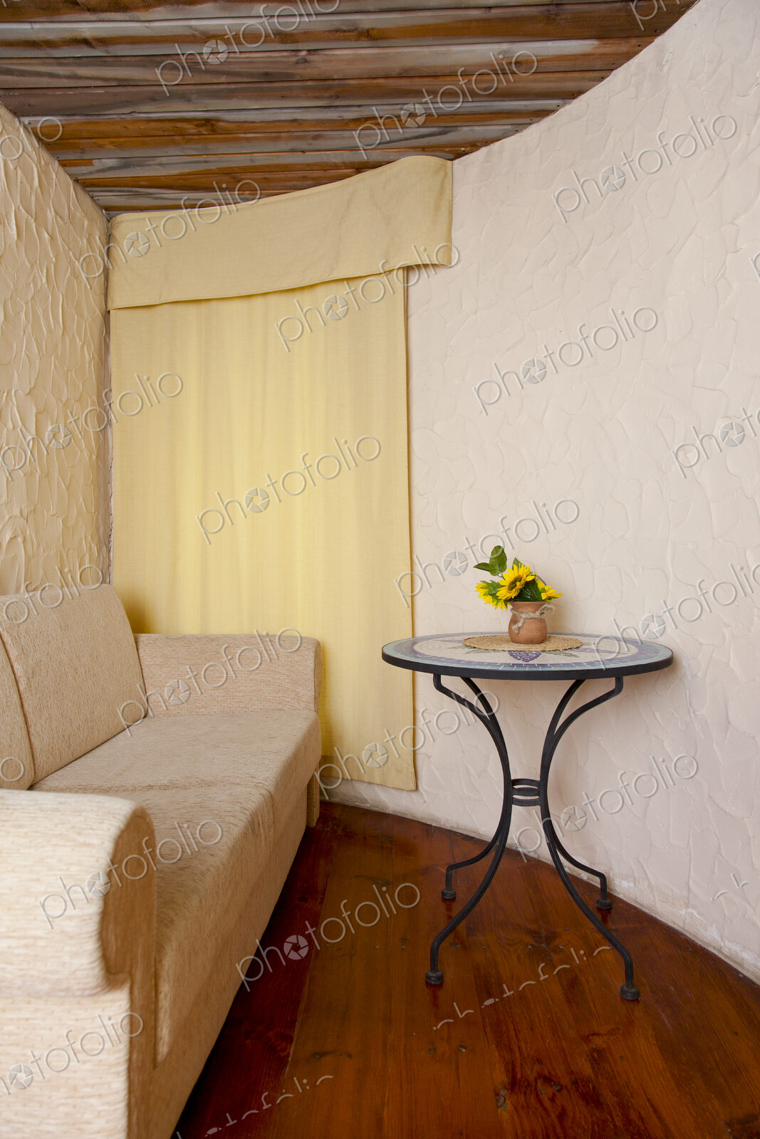 Sofa In Sitting Room With Window