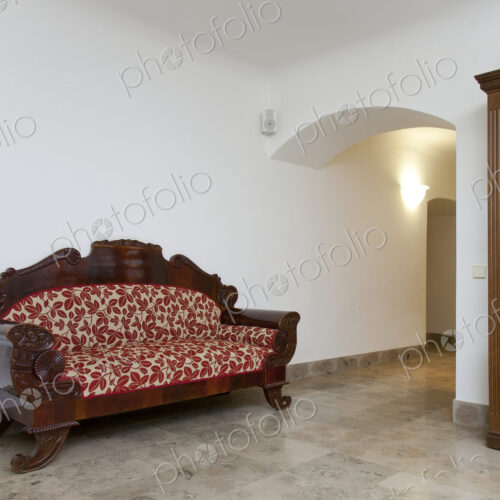 Sofa and Display Case Sofa and Display Case