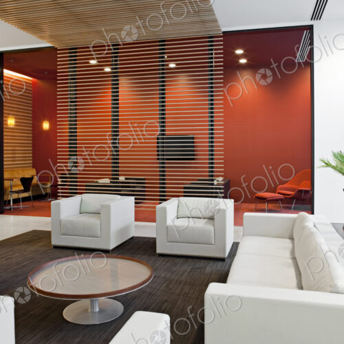 Sofa and chairs in office waiting area Sofa and chairs in office waiting area