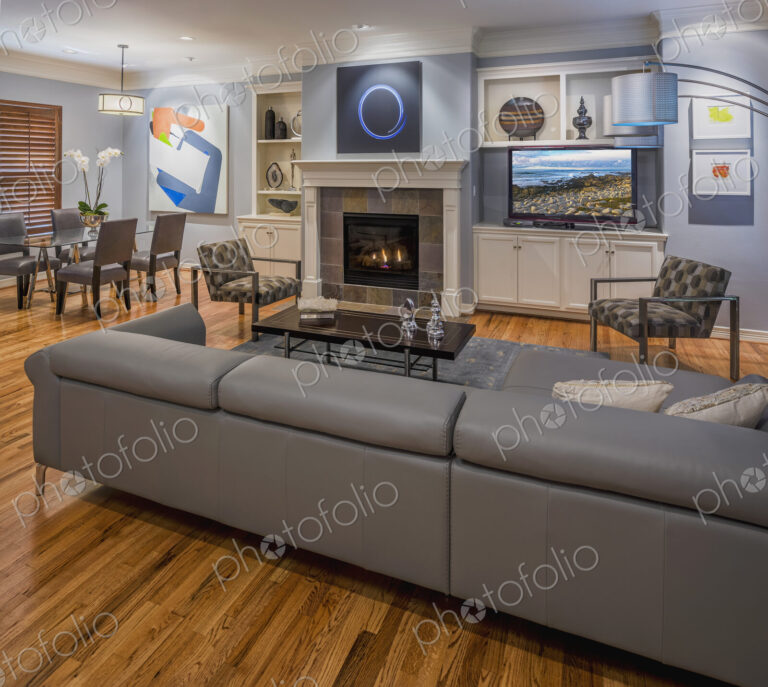 Sofa in modern living room