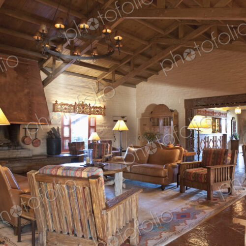 Southwestern Style Great Room
