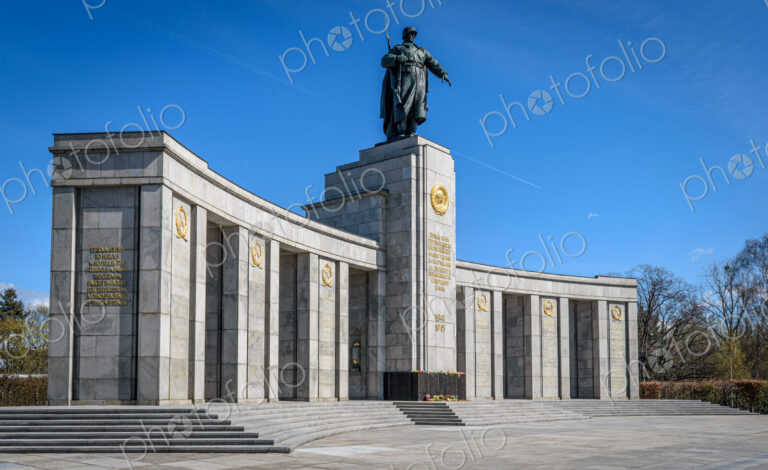 Soviet War Memorial Tiergarten in Berlin, Germany.