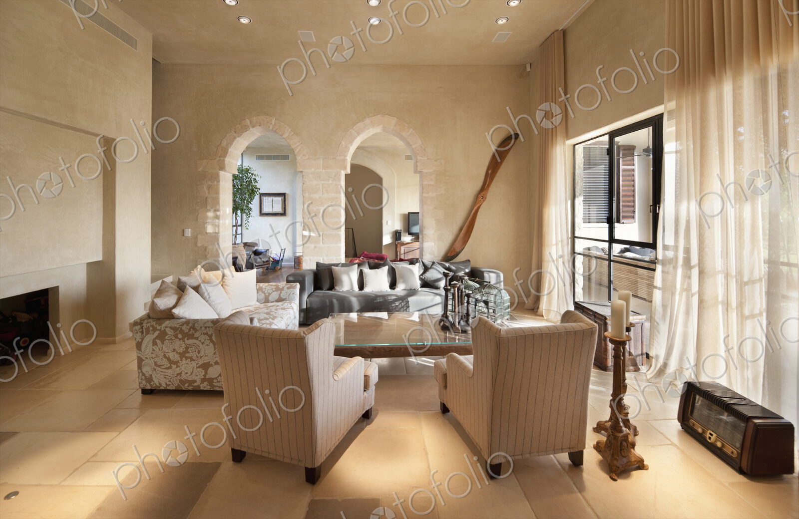 Spacious Living Room