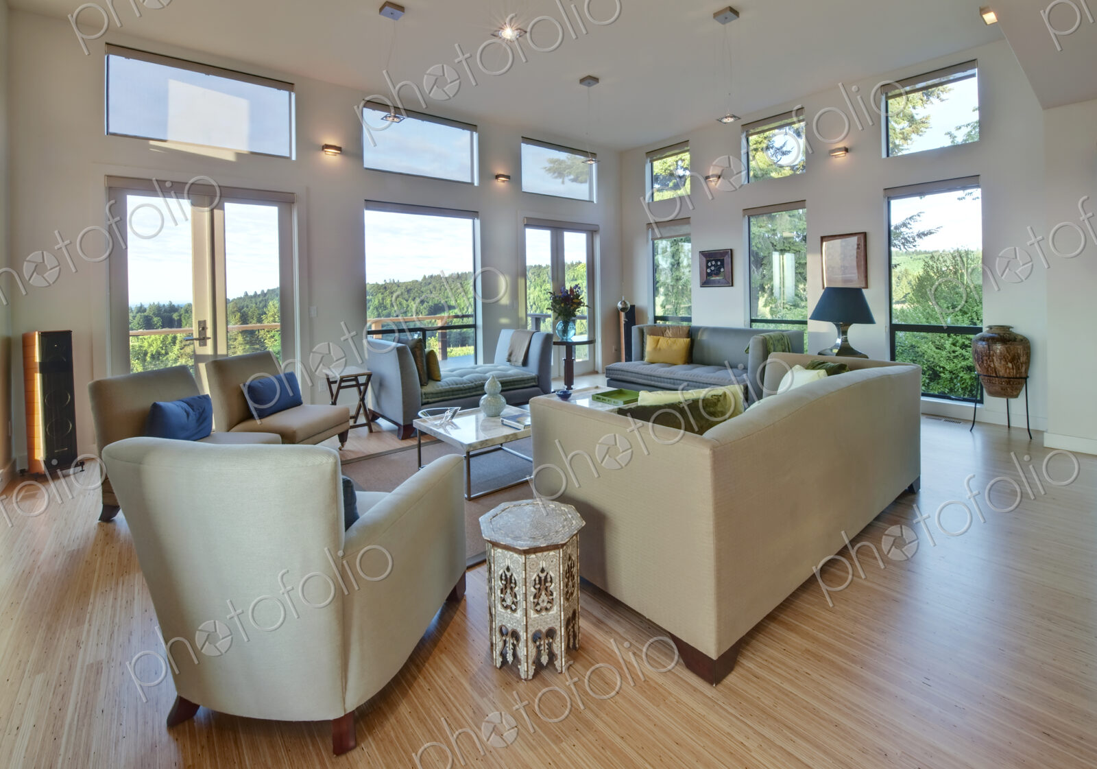 Spacious Upscale Living Room