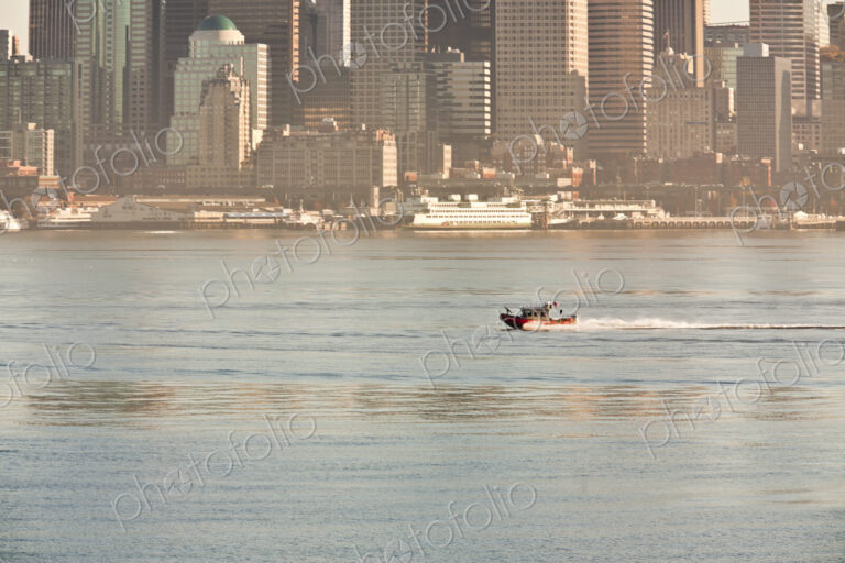 Speedboat In Elliott Bay