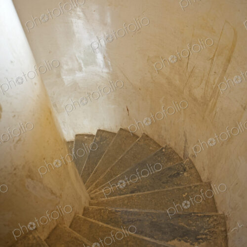 Spiral Staircase in Monsoon Palace