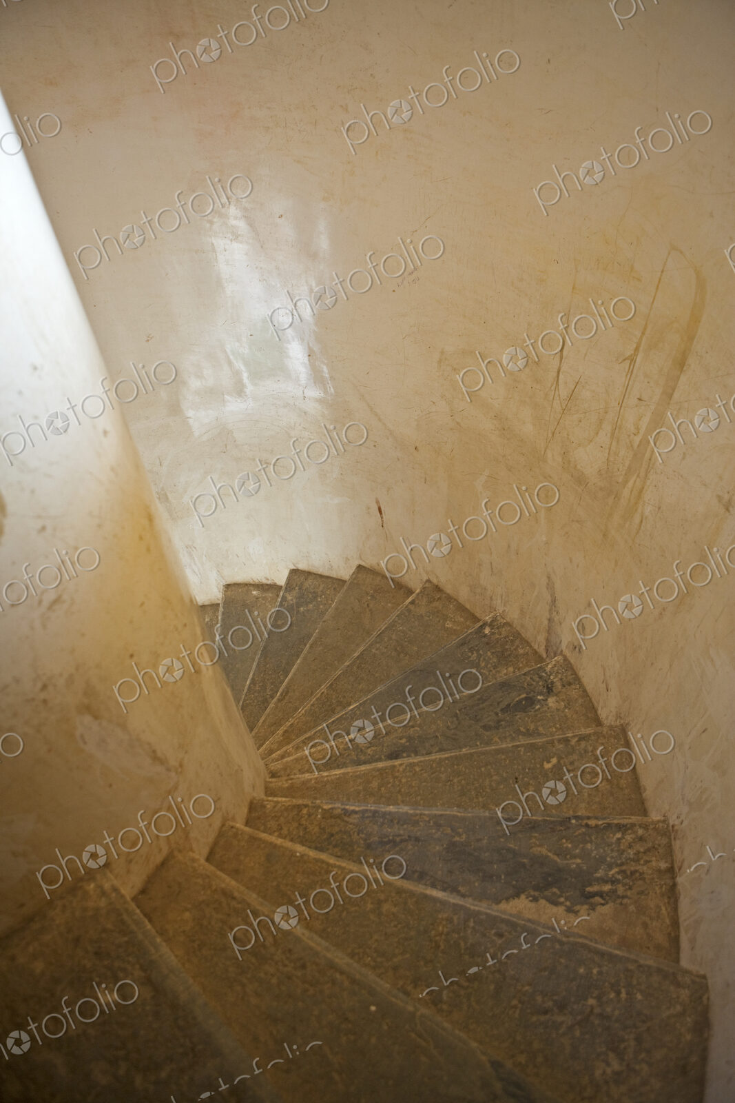 Spiral Staircase in Monsoon Palace