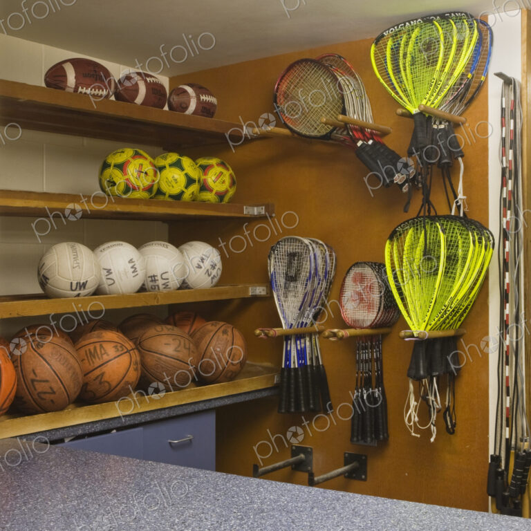 Sports Equipment Display