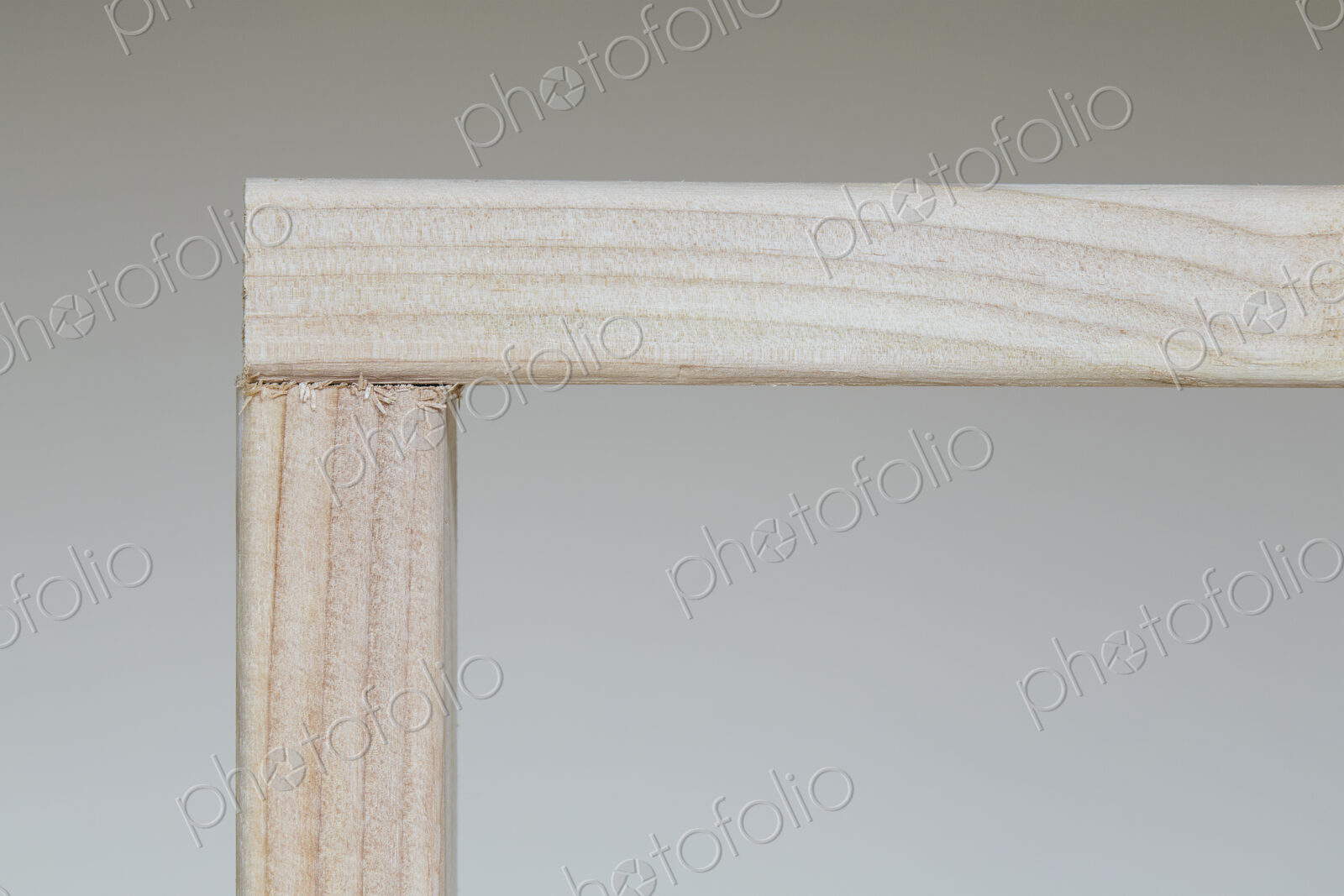 Spruce 2×4 wood studs at right angle