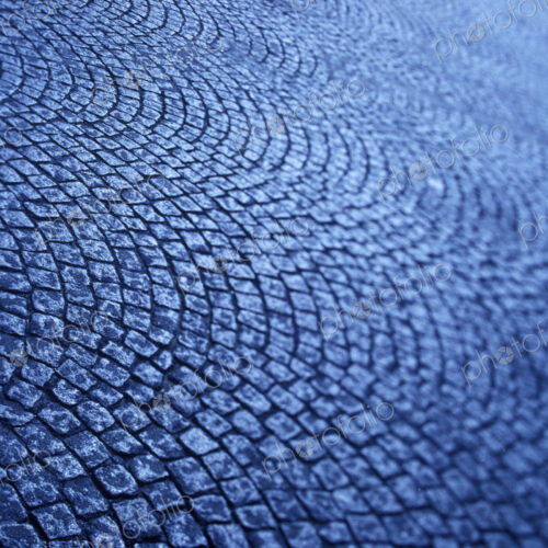 Square Paving Stones on Paris Street Square Paving Stones on Paris Street