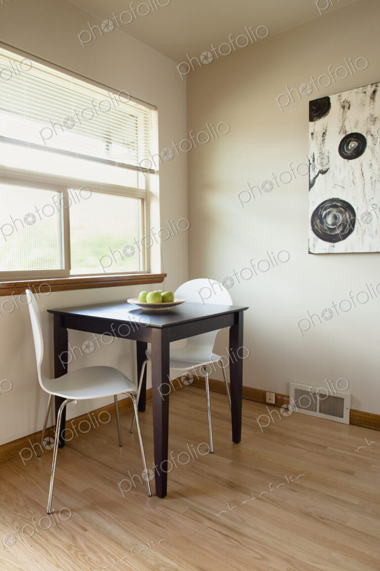 Square Table in a Sparse Room
