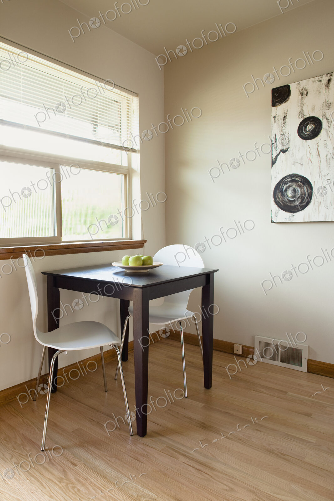 Square Table in a Sparse Room