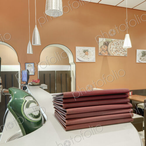Stack of Menus at the Bar