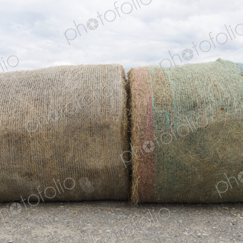 Stacked hay balesafter the harvest, winter fodder for animals.. Stacked hay balesafter the harvest, winter fodder for animals..