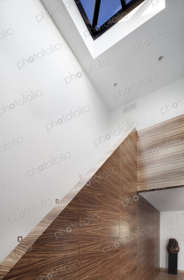 Staircase and Skylight in a house