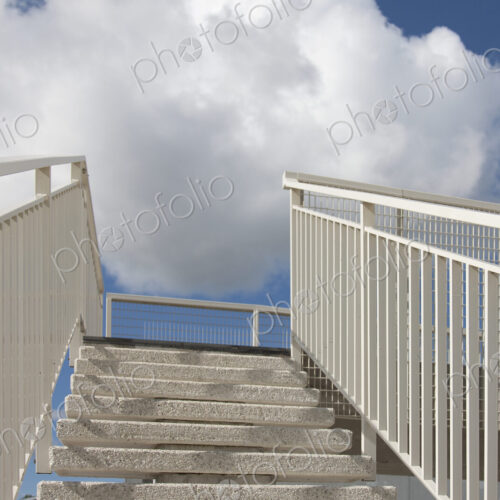 Stairs and Clouds Stairs and Clouds
