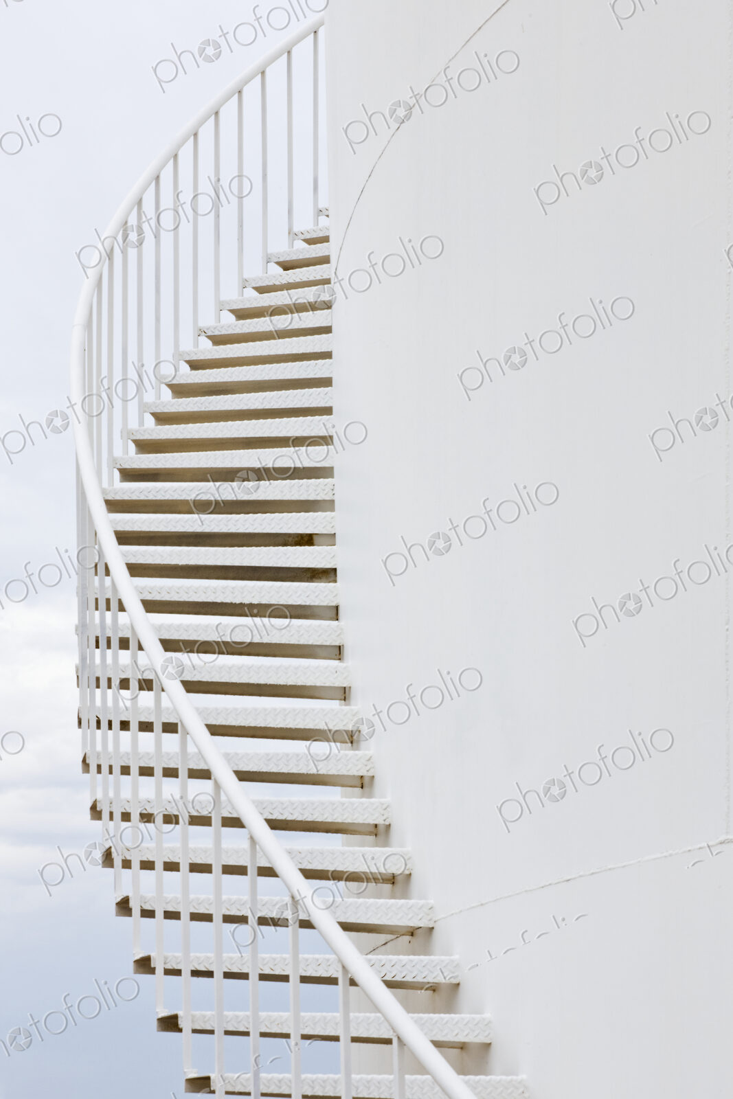 Stairs on a Water Storage Tank