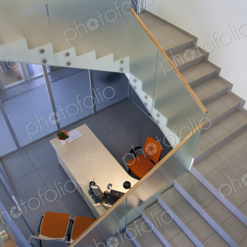 Stairwell in and Office