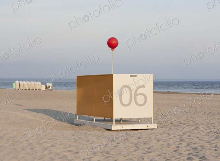 Station Number Six, lifesaving station on the beach