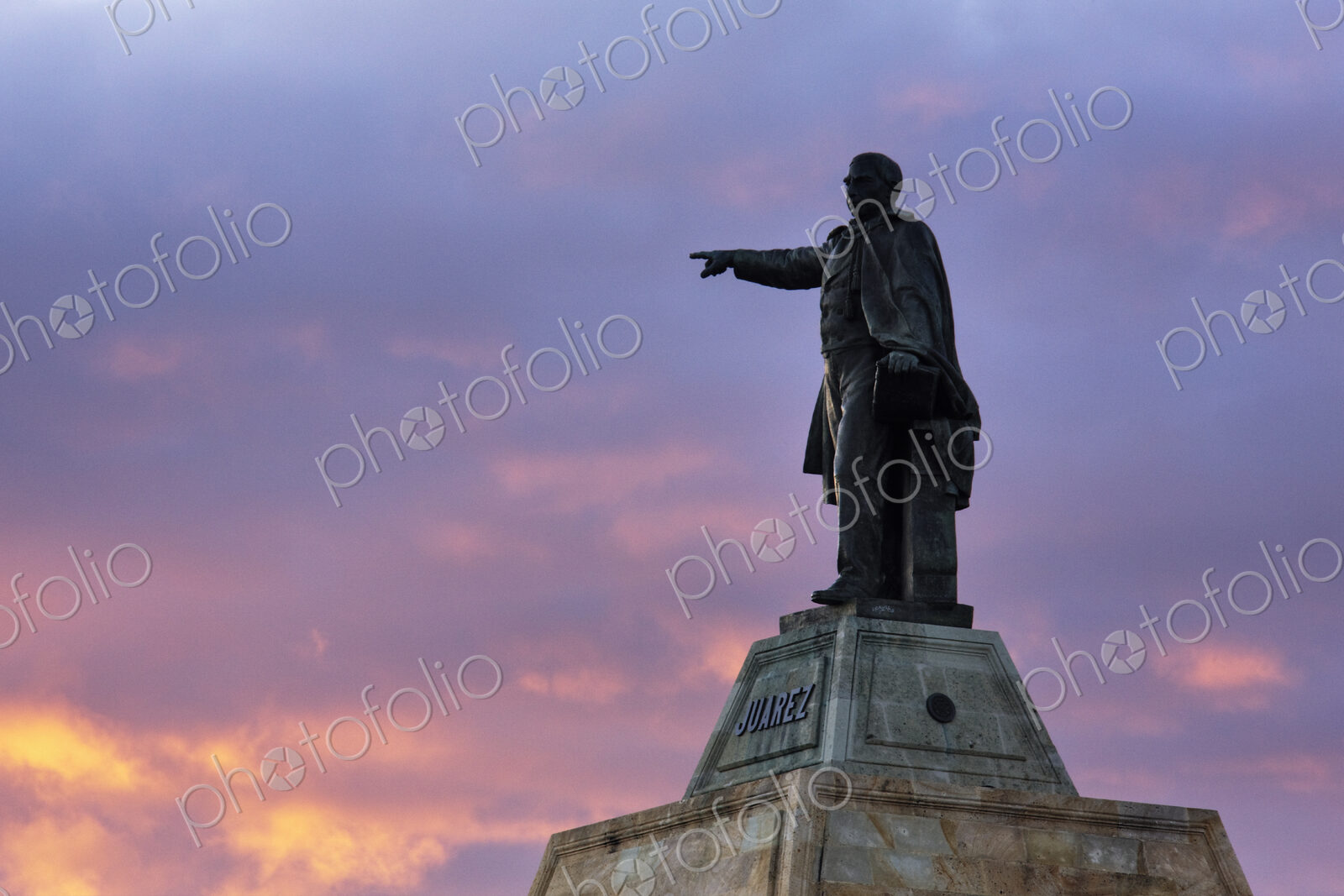 Statue of Benito Juarez
