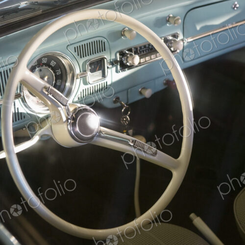Steering Wheel and Dashboard