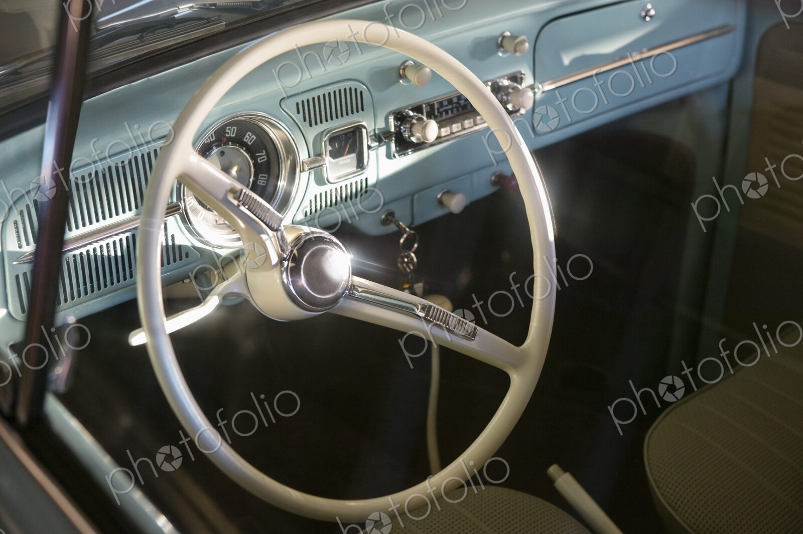 Steering Wheel and Dashboard