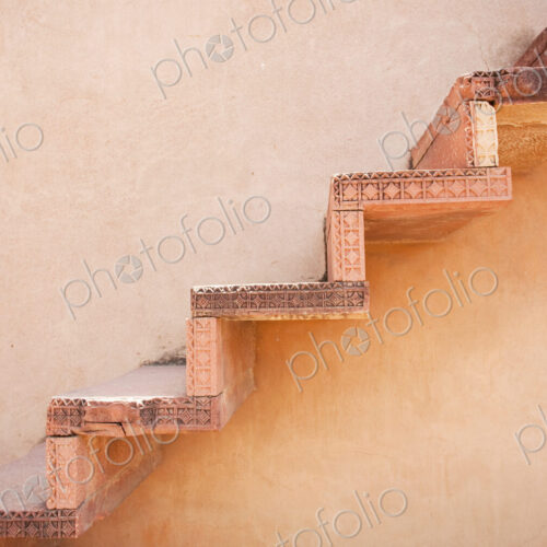 Steps on an Exterior Wall Steps on an Exterior Wall