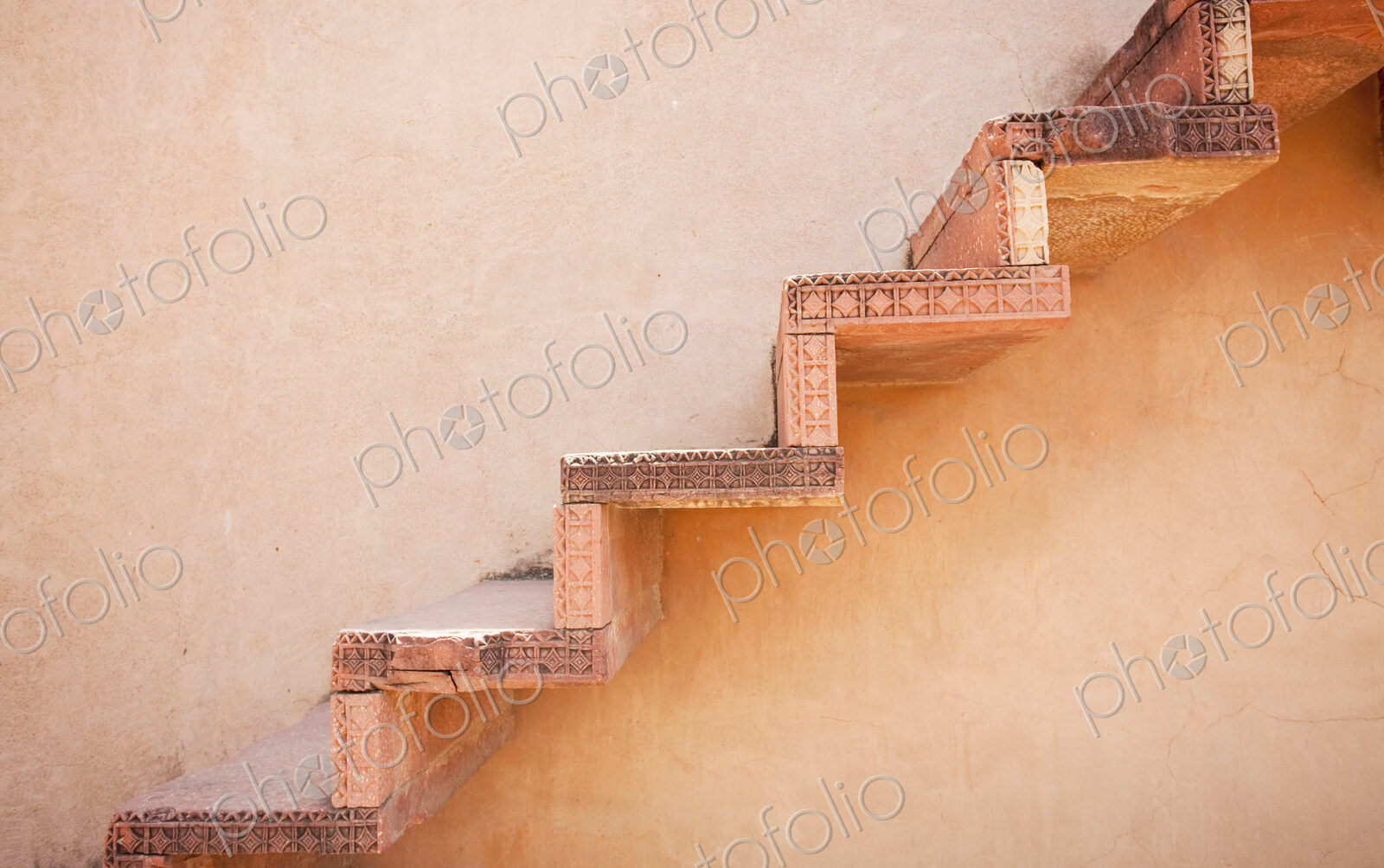 Steps on an Exterior Wall