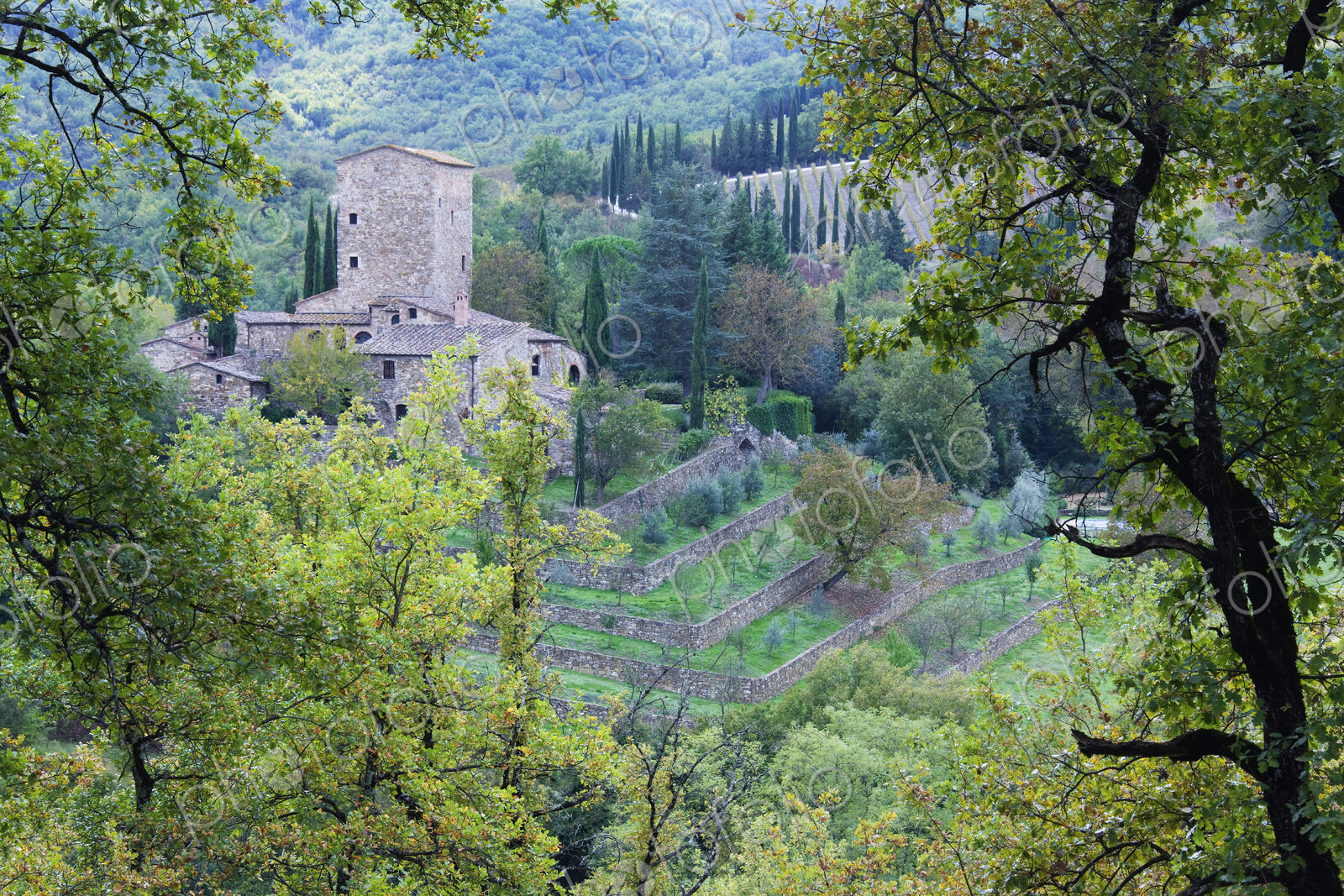 Stone Farmhouse near Montefioralle