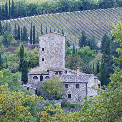 Stone Farmhouse near Montefioralle Stone Farmhouse near Montefioralle