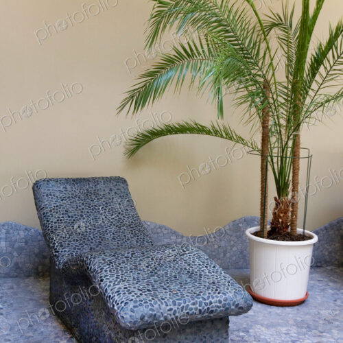 Stone Lounge Chair