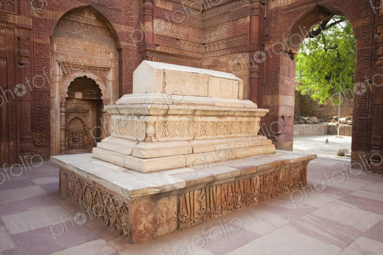Stone Tomb of Iltutmish in India