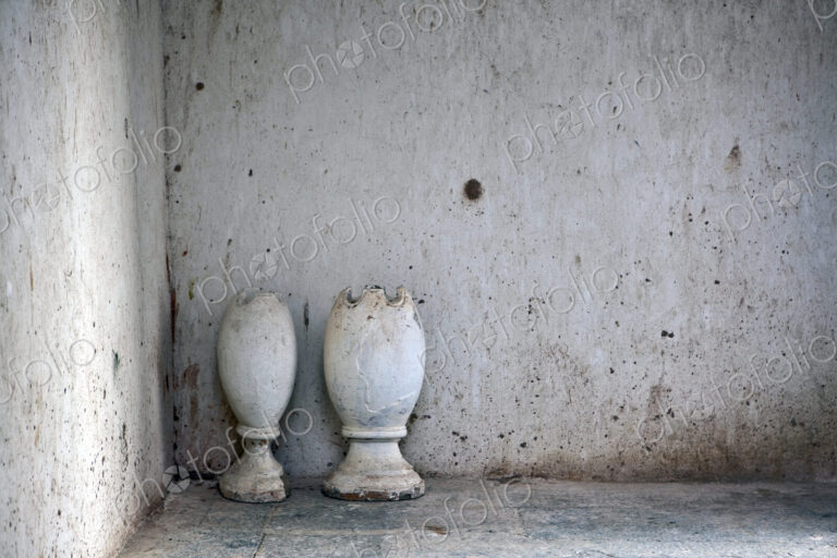 Stone Vases in the Monsoon Palace